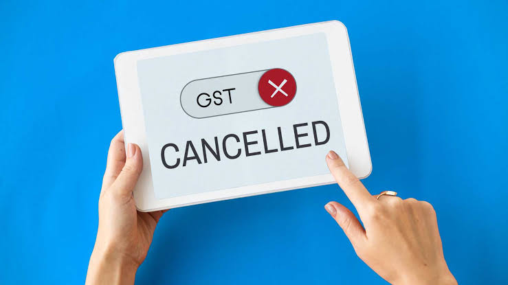 GST Number Cancellation 